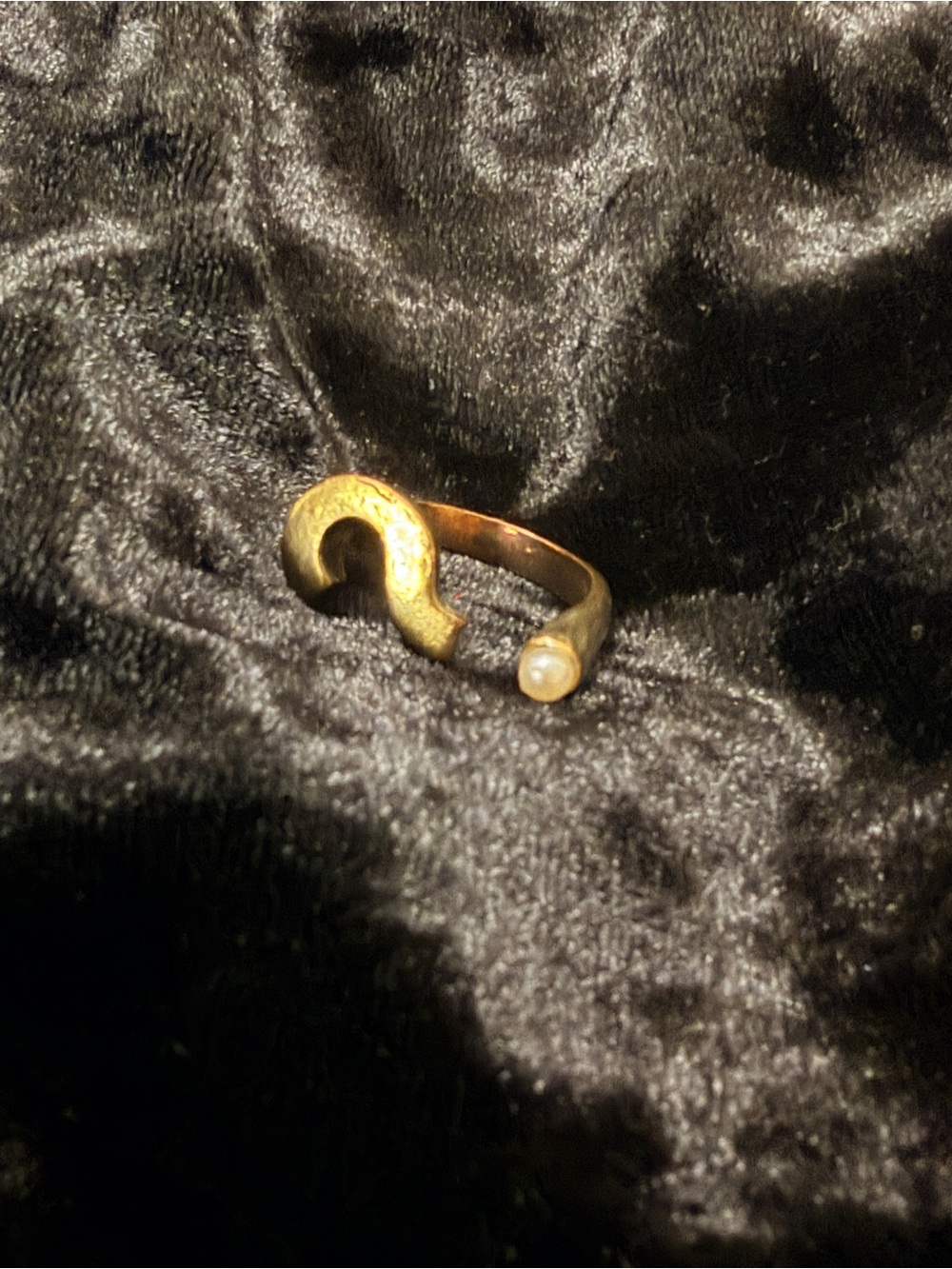 Gold Open Band Ring Like New